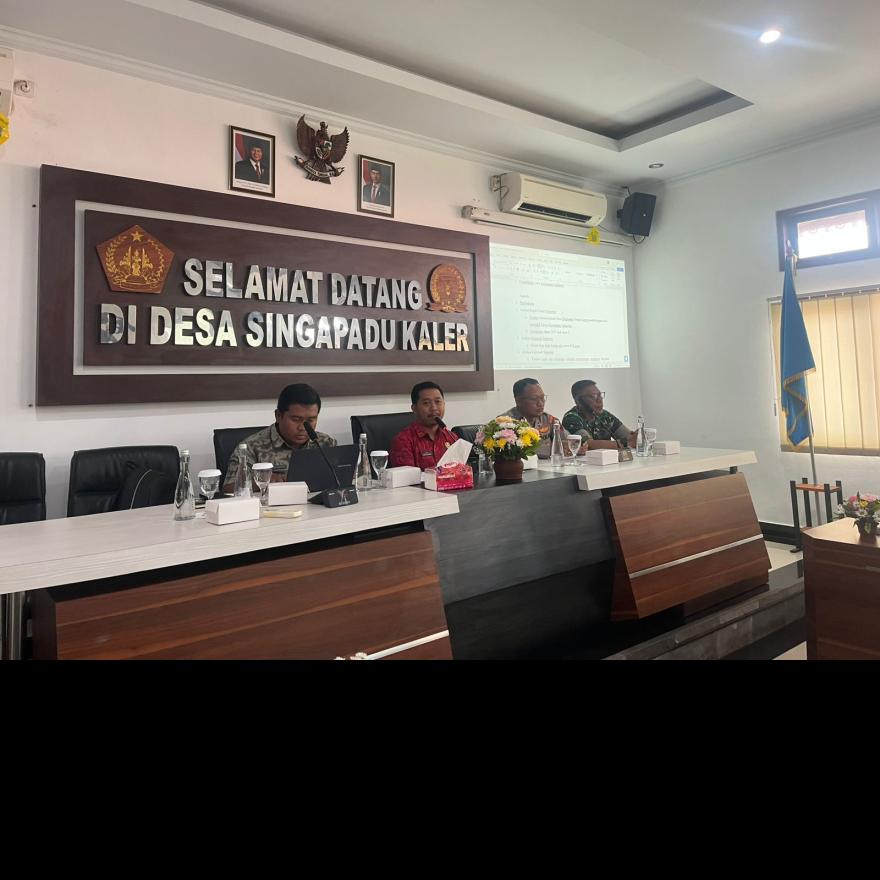 Rapat forum Perbekel Se- Kecamatan Sukawati 